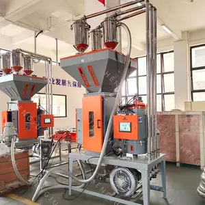 gravimetric batch blender with auto loader plastic mixer for injection molding of new energy vehicle plastic auto parts