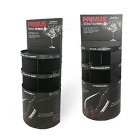 Personnalisation Design Présentoir double face Carton personnalisé support d'étagère sur pied pour boisson vin bière bouteille d'eau