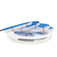 Bande lumineuse LED RGBW COB étanche IP33 5M 10mm 24V 12V pour éclairage paysager extérieur