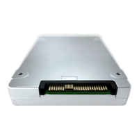 قرص تخزين SSD U.2 NVMe PCIe 4.0 X4 بسعة 7.68 تيرابايت مقاس 2.5 بوصة لخوادم مراكز البيانات، طراز SSDPF2KX076T11Z عالي الأداء منخفض التأخير بتقنية TLC 3D NAND