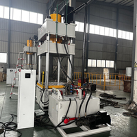 Presse hydraulique à trois poutres et quatre colonnes 315T, machine de thermoformage, moulage de tôles métalliques industrielles