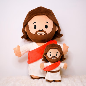 Muñeco <span class=keywords><strong>de</strong></span> peluche personalizado Jesús, muñeco <span class=keywords><strong>de</strong></span> peluche suave Jesús, figura religiosa personalizada, muñeco suave Cristiano - Product Image 4
