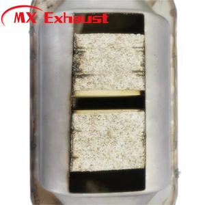 उच्च प्रदर्शन यूरो 3 यूनिवर्सल तीन तरह उत्प्रेरक कनवर्टर मानक मोटर वाहन निकास प्रणाली कार स्टेनलेस स्टील 1 साल - Product Image 4