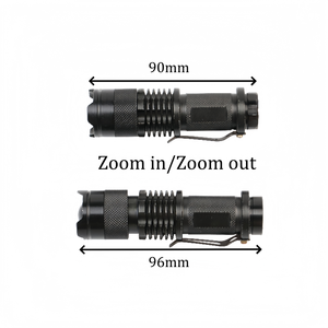 Bán buôn mini LED <span class=keywords><strong>UV</strong></span> đèn Pin 365nm Túi Tia cực tím Torch tím đen ánh sáng tiền Detector Hợp kim nhôm cơ thể đèn - Product Image 2