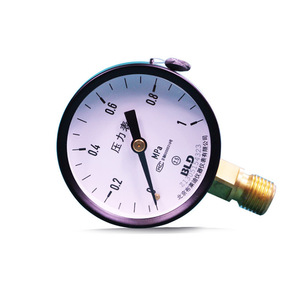 เกจวัดความดันปักกิ่งเบรดี้ Y-60 ขนาด 60 มม. เกลียว M14X1.5 แบบธรรมดา - Product Image 2