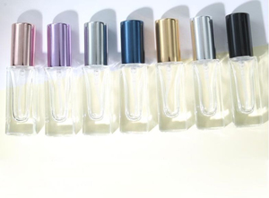 Flacon de parfum en verre transparent givré de luxe, rechargeable, 3 ml, 5 ml, 10 ml, 15 ml, 20 ml, 30 ml, flacon pulvérisateur de parfum - Product Image 4