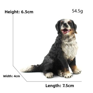 Juguete de Animal Realista de PVC, Modelo de Perro, Golden Retriever, Pastor Alemán, Pug, Labrador, Decoración para el Hogar y el Automóvil - Product Image 3