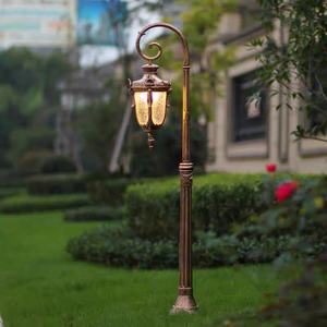 ไฟส่องสว่างภูมิทัศน์ LED แบบเสาตรง อลูมิเนียม สำหรับพื้นที่คนเดิน ระบบไฟฟ้า ระดับการป้องกัน IP65 พร้อมเซ็นเซอร์ตรวจจับแสง สไตล์ยุโรปย้อนยุค สำหรับสวนและลานบ้าน - Product Image 4