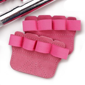 Gants d'entraînement d'haltérophilie en cuir Protection de la paume Protecteur de fitness Poignée de gymnastique Pull up Protecteur d'entraînement d'haltérophilie - Product Image 6