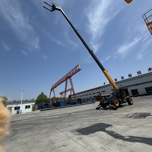 <strong>Forklift</strong> Telehandler 4.5 Ton <strong>Telescopic</strong> <strong>Forklift</strong> Diesel Engine Cummins Engine Telehandler - Product Image 4
