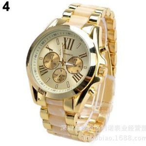 Venta al por mayor de moda <span class=keywords><strong>Ginebra</strong></span> reloj de tres ojos reloj de acero inoxidable de los hombres de cuarzo relojes - Product Image 3
