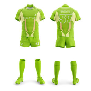 Bajo MOQ Custom Rugby Polo Sublimación Haga su propio Rugby Jersey Shirt Logo - Product Image 6