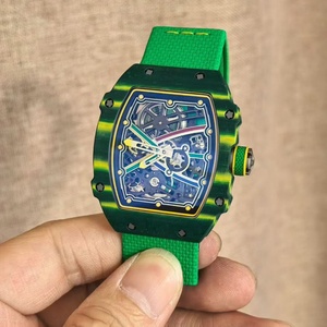 Montre mécanique automatique de luxe pour homme, haute qualité, style tonneau, modèle RM67-02, avec affichage à 7 heures, ultra-légère - Product Image 4
