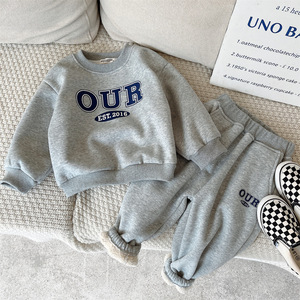 Set di Abbigliamento per Bambini Autunno Inverno 2023, Completo 2 Pezzi per Bambino, Tuta Sportiva per Ragazzi 1-8 Anni - Product Image 6
