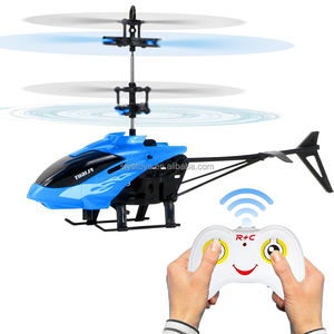 Helicóptero RC de modo dual con carga USB, helicóptero de control remoto volador, juguete con sensor de gravedad manual - Product Image 3