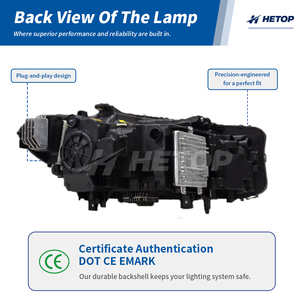 ไฟหน้า HETOP G30 ปี 2018-2020 ระบบสามสี เหลือง ขาว ส้ม รุ่น 5 อัพเกรด หลอดไฟ Ikon LED พร้อมไฟ DRL สำหรับรถบีเอ็มดับเบิลยู - Product Image 5