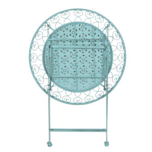 Cina produttori professionali Vintage moderno all'aperto rustico bistrot mobili rotondi piccolo tavolo pieghevole per il <span class=keywords><strong>giardino</strong></span> - Product Image 4