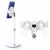 Support de téléphone double cœur pour diffusion en direct avec refroidisseur de bureau semi-conducteur à refroidissement par glace, modèle silencieux Z-3 Pro