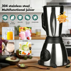 Nouveau Hachoir Électrique en Acier Inoxydable 304, 500W, 5 Vitesses, Bol de Mélange 1,5L, pour Viande, Fruits et Légumes, Utilisation en Cuisine - Product Image 4