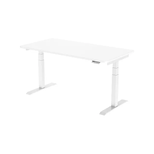 Fair Price Office Ergonomische Möbel Höhen verstellbarer Doppel motor Schreibtisch Whiteboard Schreibtisch für zu Hause