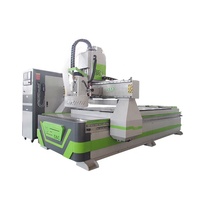 Jinan Penumatic ATC CNC Routeur Machine à bois à quatre étapes 1530 1500*3000mm