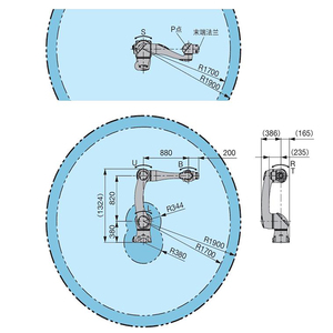 Robot collaboratif humain HC20DTP à 6 axes avec longue portée et charge utile moyenne, fonctionnement collaboratif sans clôture - Product Image 4