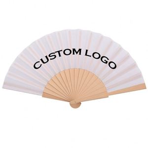Éventails pliables personnalisés avec le drapeau national français, légers et durables pour les événements sportifs et les activités sportives à grande échelle - Product Image 2