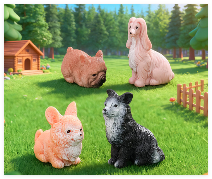 chiens mélangés