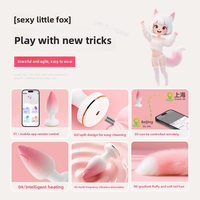 Plug anal extra long en acier inoxydable à télécommande sans fil pour femmes et hommes