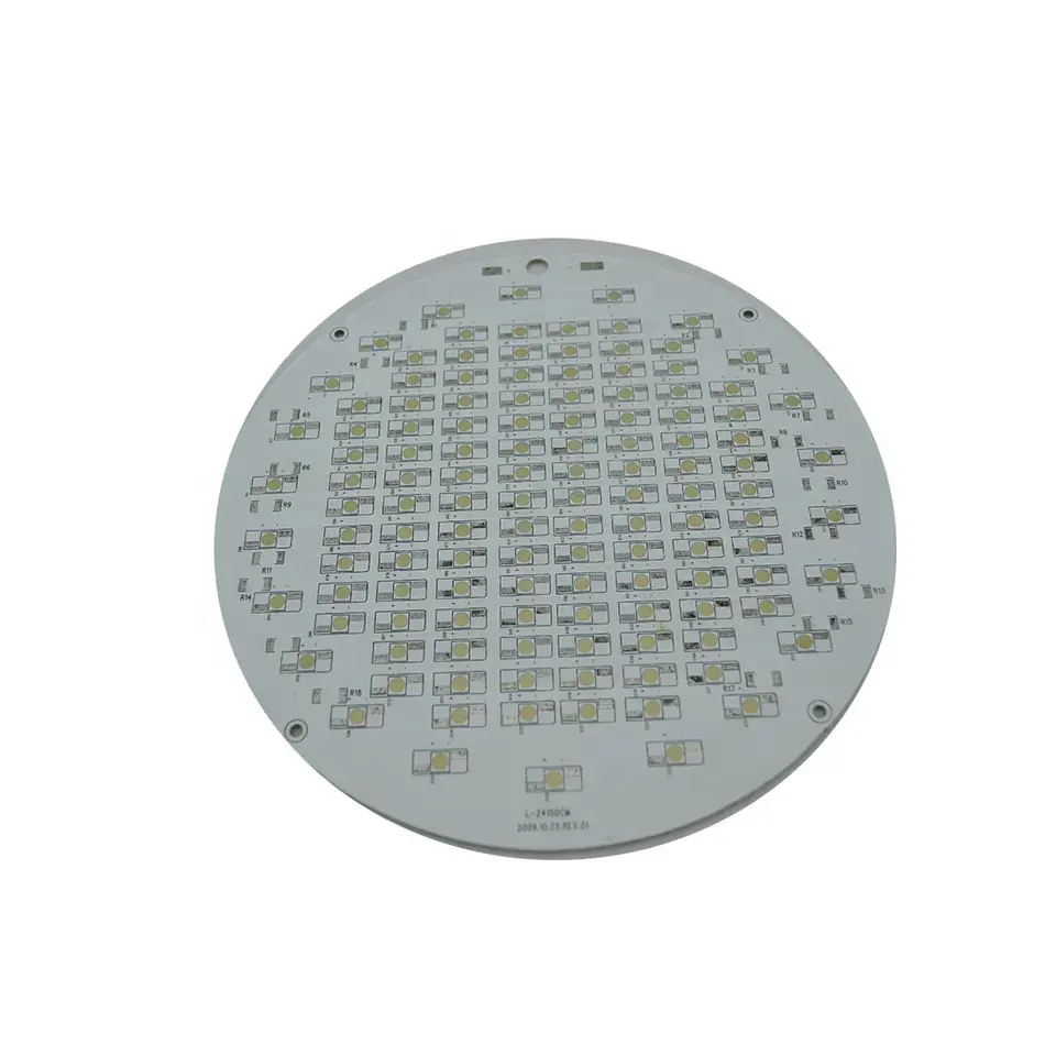 PCBサービスアルミニウム基材LED PCBボードスーパーホワイトソルダーマスクLED PCBアセンブリLED PCBA