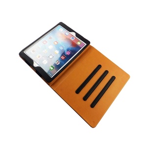 Étui pour tablette en PU noir de style professionnel, vente en gros d'usine, avec poche pour documents, pour <span class=keywords><strong>iPad</strong></span> Air / <span class=keywords><strong>iPad</strong></span> Air 2 / <span class=keywords><strong>iPad</strong></span> <span class=keywords><strong>9</strong></span>.<span class=keywords><strong>7</strong></span> - Product Image 4