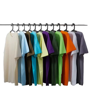 180 350 grammi di alta qualità stampa di T-Shirt personalizzata oversize stampa logo DTG cotone da <span class=keywords><strong>uomo</strong></span> in bianco T-Shirt produzione abbigliamento - Product Image 3