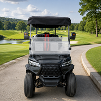 Carrito de Golf Eléctrico de Lujo MMC para 4 Personas |   72V Litio |   Certificado por ECE/DOT |   Velocidad de 30-50 km/h |   Fábrica OEM para Campos de Golf y Resorts