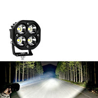 Projecteur LED à 4 lentilles, design trèfle, haute puissance, longue portée, large couverture routière, projecteur tout-terrain