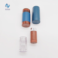 Tube Contenant Personnalisé 15g (0.5oz) en Forme Ronde à Remplissage par le Bas, Idéal pour Déodorant & Stick Solaire Corporel, Ouverture Facile, Marque KP