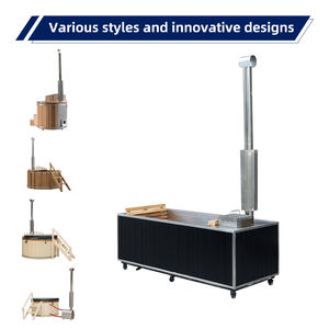 ไม้ยิงอ่างน้ำร้อนกลางแจ้ง2คนขดลวดสแตนเลสไม้ไฟอ่างน้ำร้อน - Product Image 2