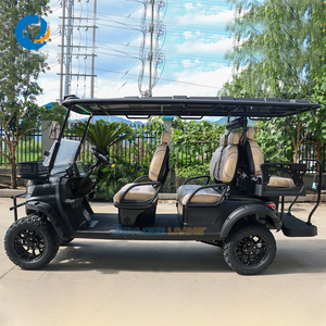 Voiture de golf électrique moderne à 8 places, direction assistée électrique, moteur AC 72V - Product Image 4