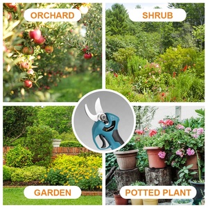 Sécateur électrique sans balais, 4 vitesses, efficace, rechargeable, pour l'élagage des arbres fruitiers et des bonsaïs, compatible avec la <span class=keywords><strong>batterie</strong></span> <span class=keywords><strong>Makita</strong></span> 18V - Product Image 4