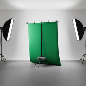 Kit de support de toile de fond D0100XUDPKY 5x6,5 pieds, trépied métallique pour studio photo et événements, support de fond essentiel - Product Image 2