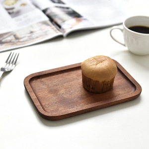 Bandeja de madera maciza para el hogar, plato de fruta duradero para servir y exhibir - Product Image 6