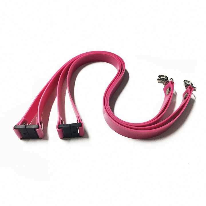 Factory Good Price Silicone Lanyard Strap Phone Case Card Case Silicone Crossbody Lanyard Rubber Lanyard Image 3