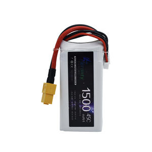 Batería LiPo de Alta Velocidad 45C 11.1V 1500mAh para Barco, Coche, Dron, Avión de Ala Fija, Batería Recargable - Product Image 6