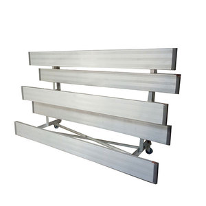 Gradas Plegables Portátiles <span class=keywords><strong>de</strong></span> Aleación <span class=keywords><strong>de</strong></span> Aluminio <span class=keywords><strong>de</strong></span> 3 Filas para Interiores y Exteriores, Asientos para Canchas Deportivas <span class=keywords><strong>de</strong></span> Tenis - Product Image 4