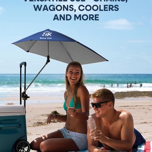 ร่มกันแดดกันลม Sport Brella Versa Brella SPF 50+ ปรับได้ทุกทิศทาง พร้อมที่ยึดอเนกประสงค์ สำหรับเดินทาง ขี่มอเตอร์ไซค์ ตั้งแคมป์ ขนาด 140 ซม. - Product Image 5