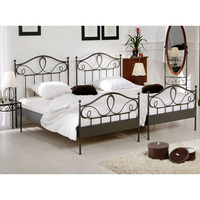 Lits superposés en métal de style victorien, en fer forgé, style classique antique, pour dortoirs étudiants, vente en gros