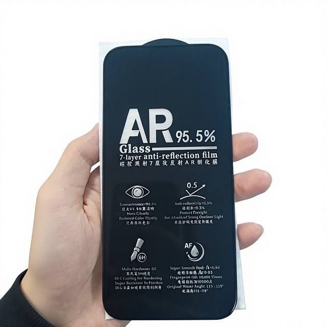 Factory New Arrival High Clear AR Tempered Glass Cellphone Full Screen Protector Waterproof Privacy Screen Glass for 17 Pro Max