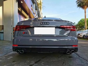 Hot Bán Phụ Tùng Ô Tô Nâng Cấp Rs4 B9 Bình Thường Phong Cách Khuếch Tán S4 Phía Sau Môi Với Đuôi Cho Audi A4 B9 2017-2019 - Product Image 4