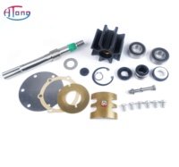 Kit Majeur JMP-JSK0099 JPR-VP0050D pour Moteurs Volvo Penta D5 D7, Kit de Turbine de Pompe à Eau de Mer en Caoutchouc Type Fermé Johnson 10-24580-01