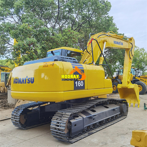 Nouveau prix pour une excavatrice sur chenilles hydraulique Komatsu PC160LC-7 d'occasion, modèle 2018, moteur en bon état, construction/agriculture - Product Image 2