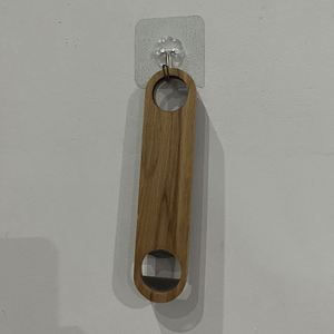 Abridor de Botellas de Cerveza de Madera con Logotipo Personalizable, Abridor con Mango de Madera para Bodas y Bares - Product Image 6